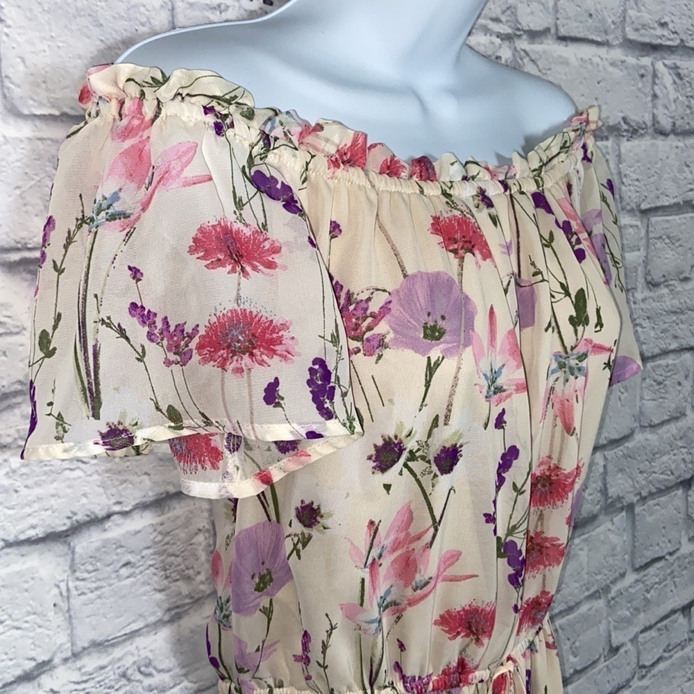 Bebop Medium Springtime Easter Floral Off The Sho… - image 7